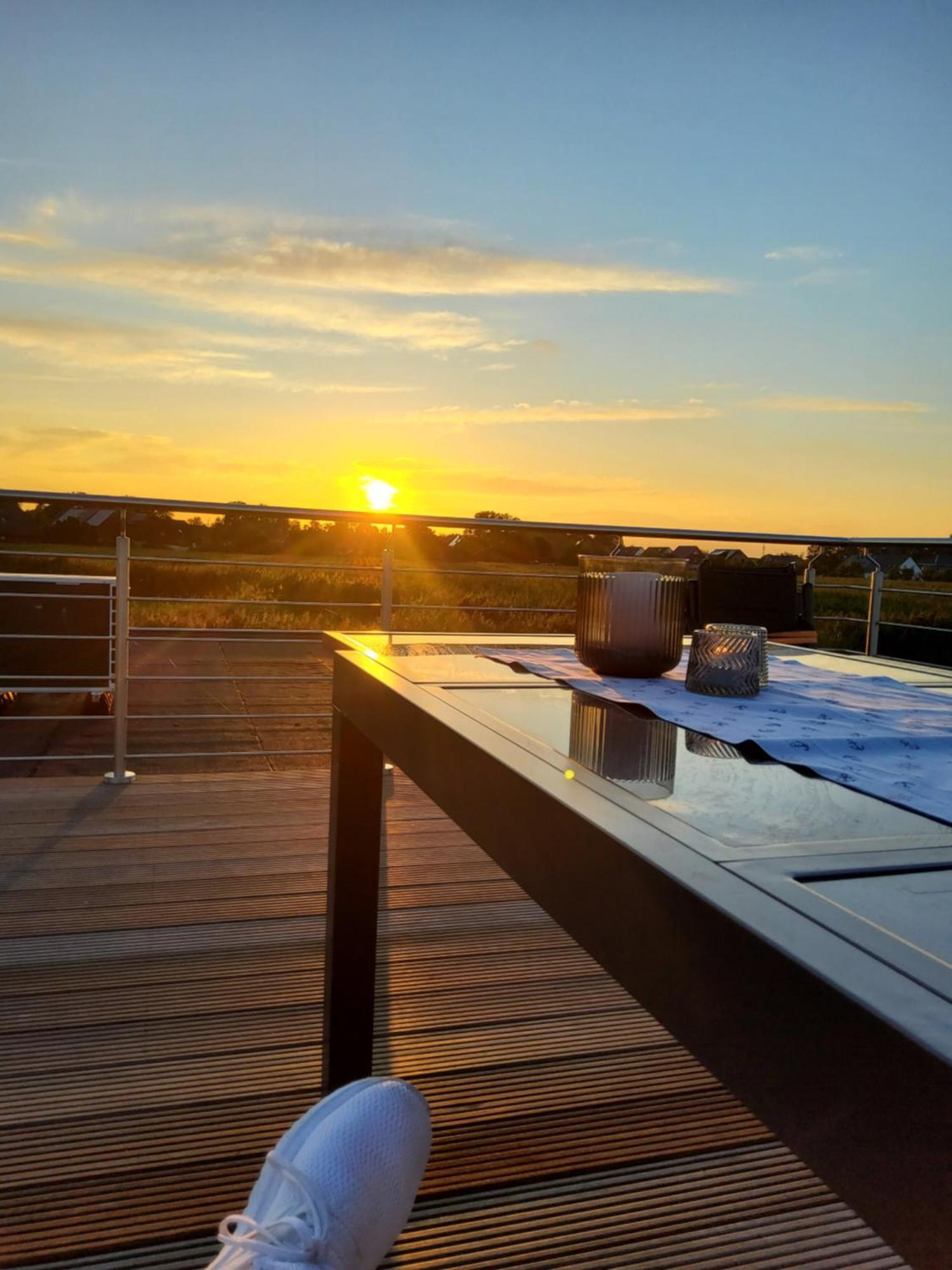 Hausboot Wangermeer Nordsonne12 Mit Sauna Schillig Exteriér fotografie